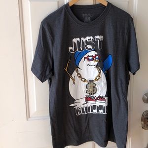 🌵Seven Oaks gray snowman just chillin shirt XL